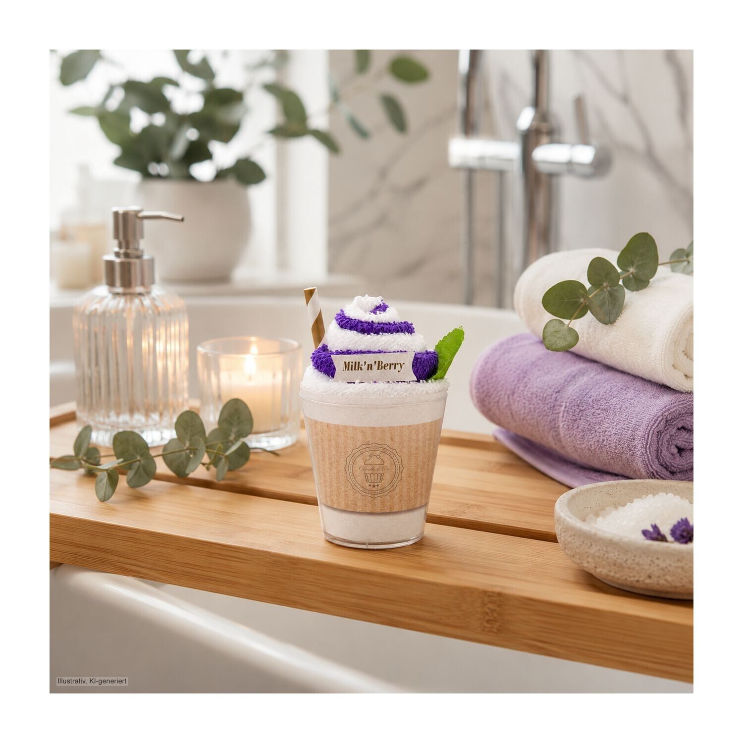 Wellness-Geschenkset: Milk'n'Berry-130
