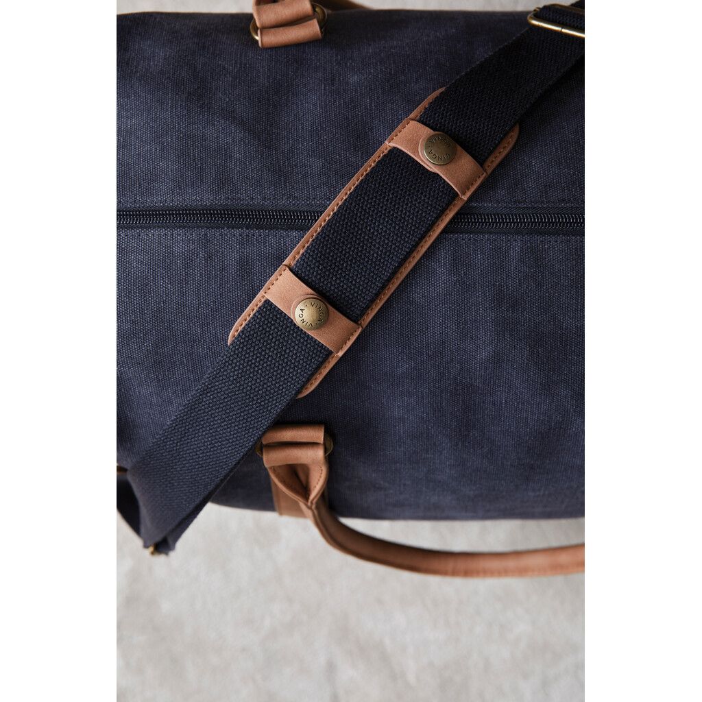 VINGA Bosler Seesack aus RCS recyceltem Canvas - navy blau-50
