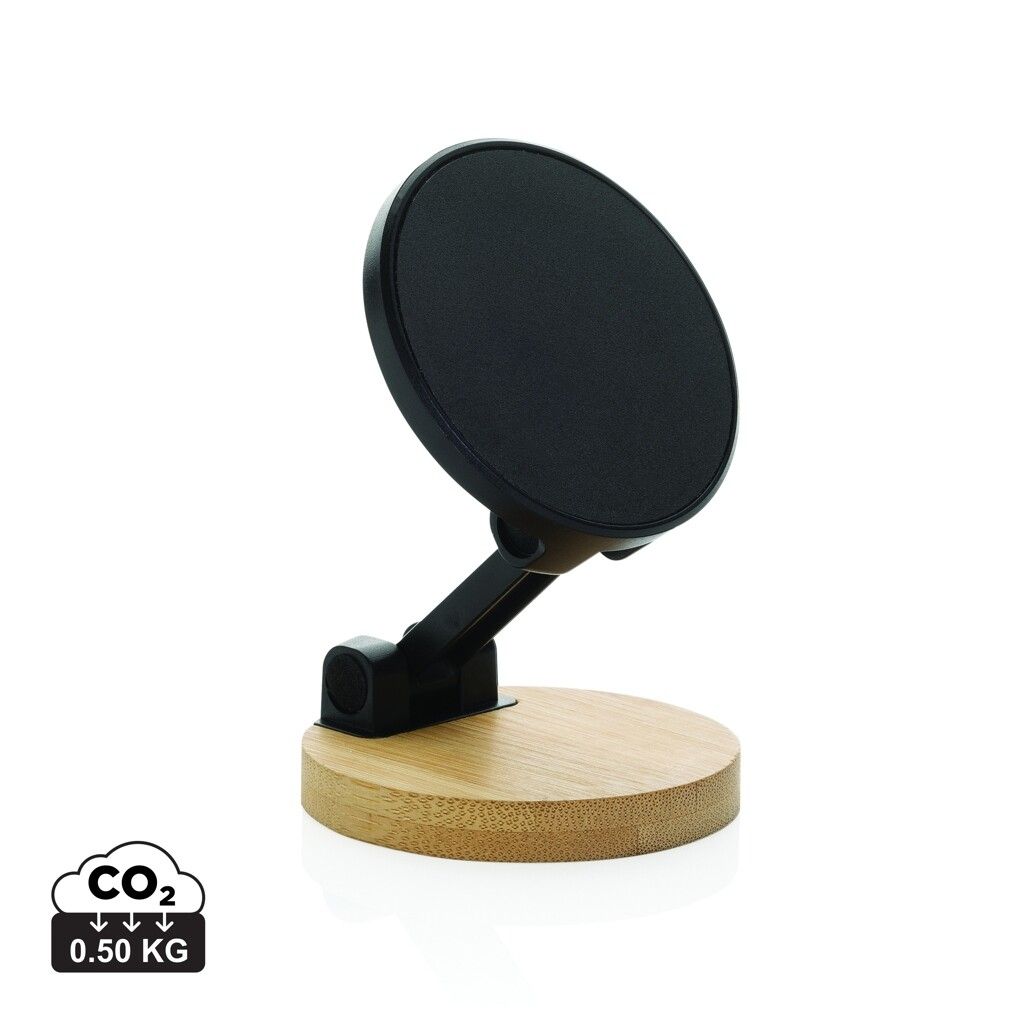 Magmount Telefonständer aus RCS rec. Kunststoff und Bambus - schwarz-324