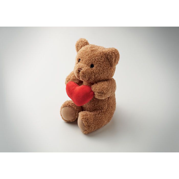 Teddybär mit Herz 23cm SNUGGLE - rot-249