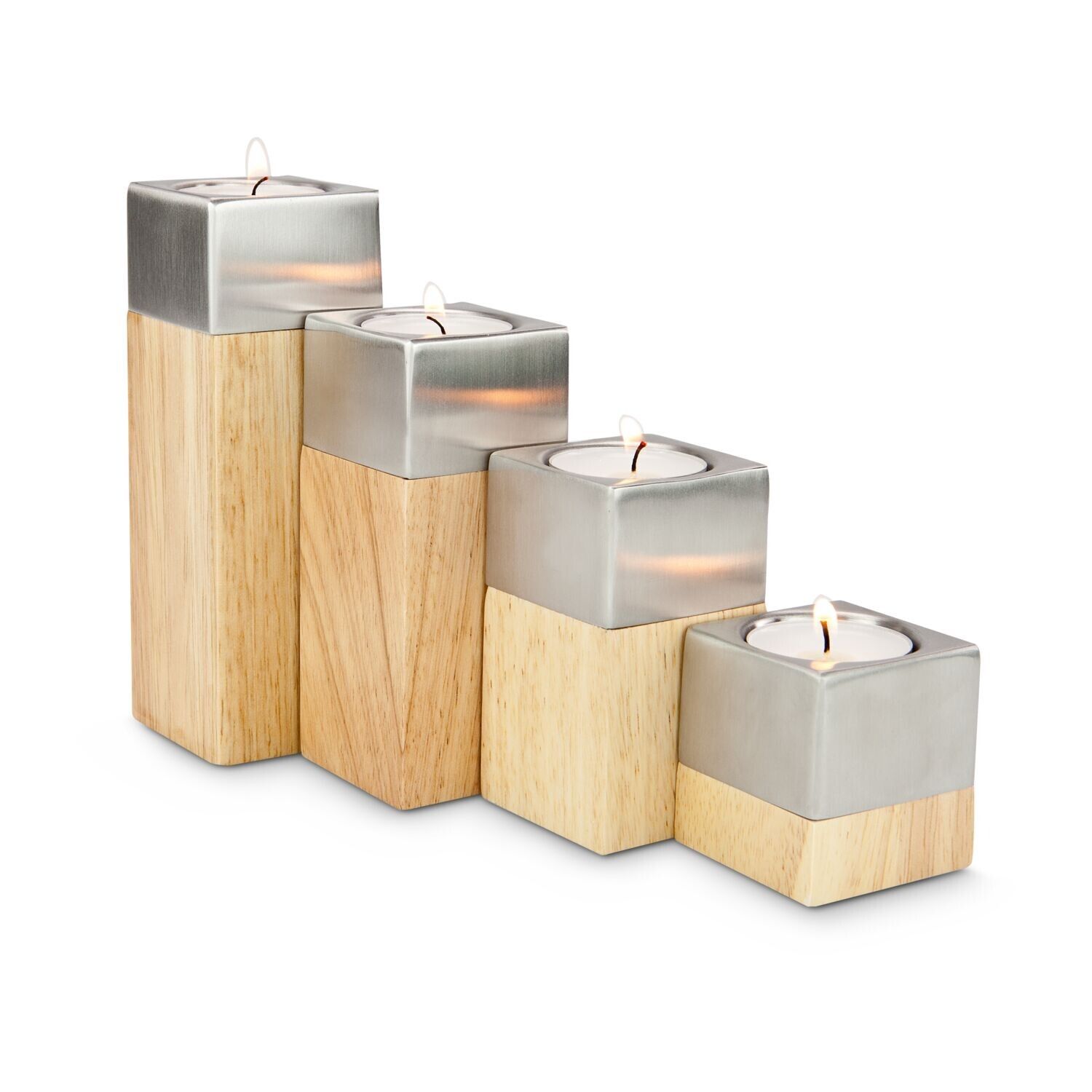ROMINOX® 4er Teelicht-Set Luce-103