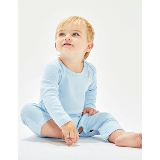 Baby Rompasuit für Kinder - heather grey melange-562