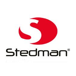 Stedman Logo auf weißem Hintergrund.