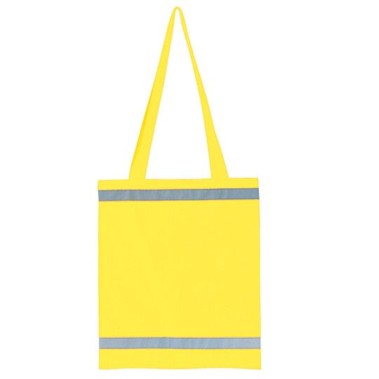 Warnsac® Reflective Shopping Bag With Long Handles - signal yellow-388