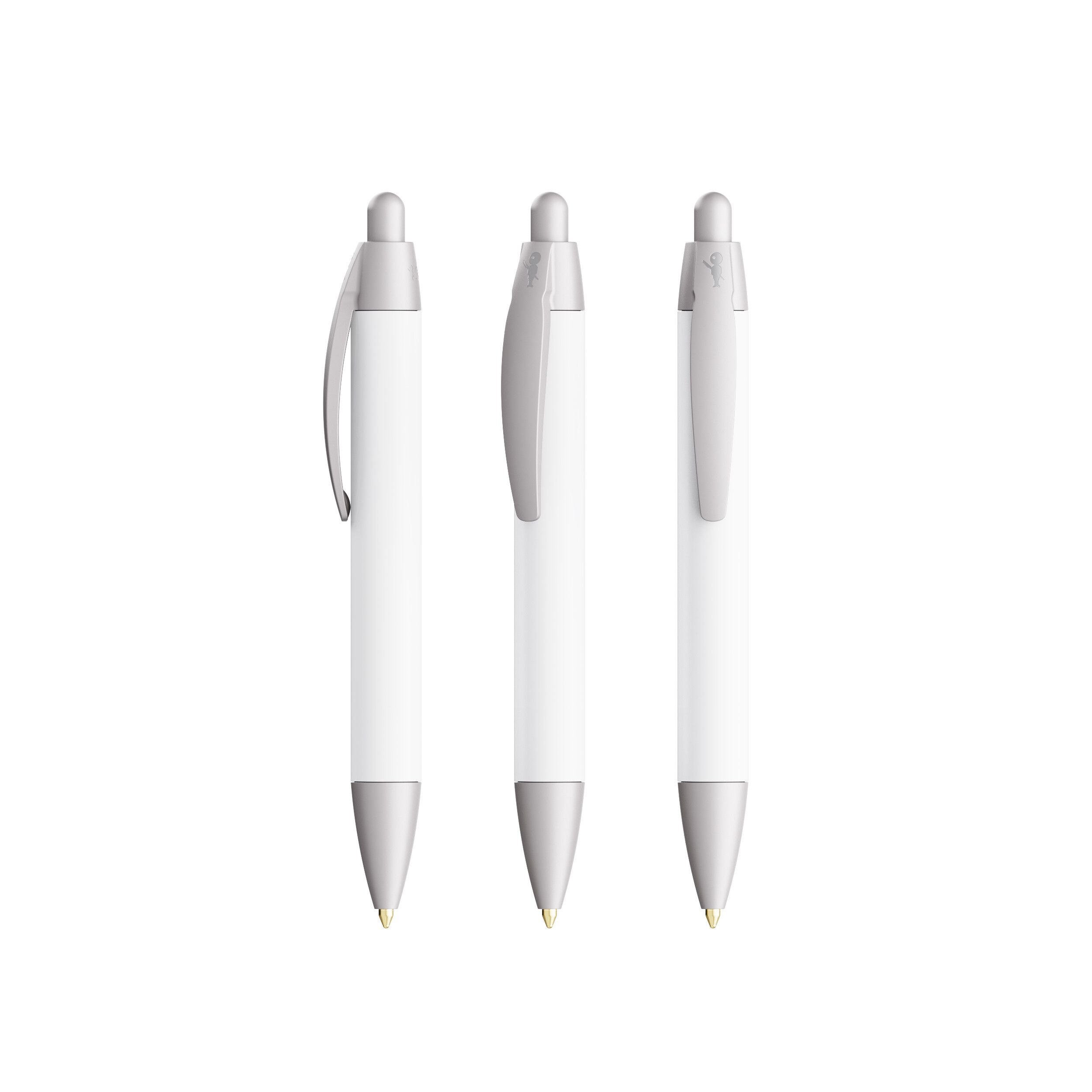 BIC® Wide Body Mini Digital Kugelschreiber, Mine blau - metall-178