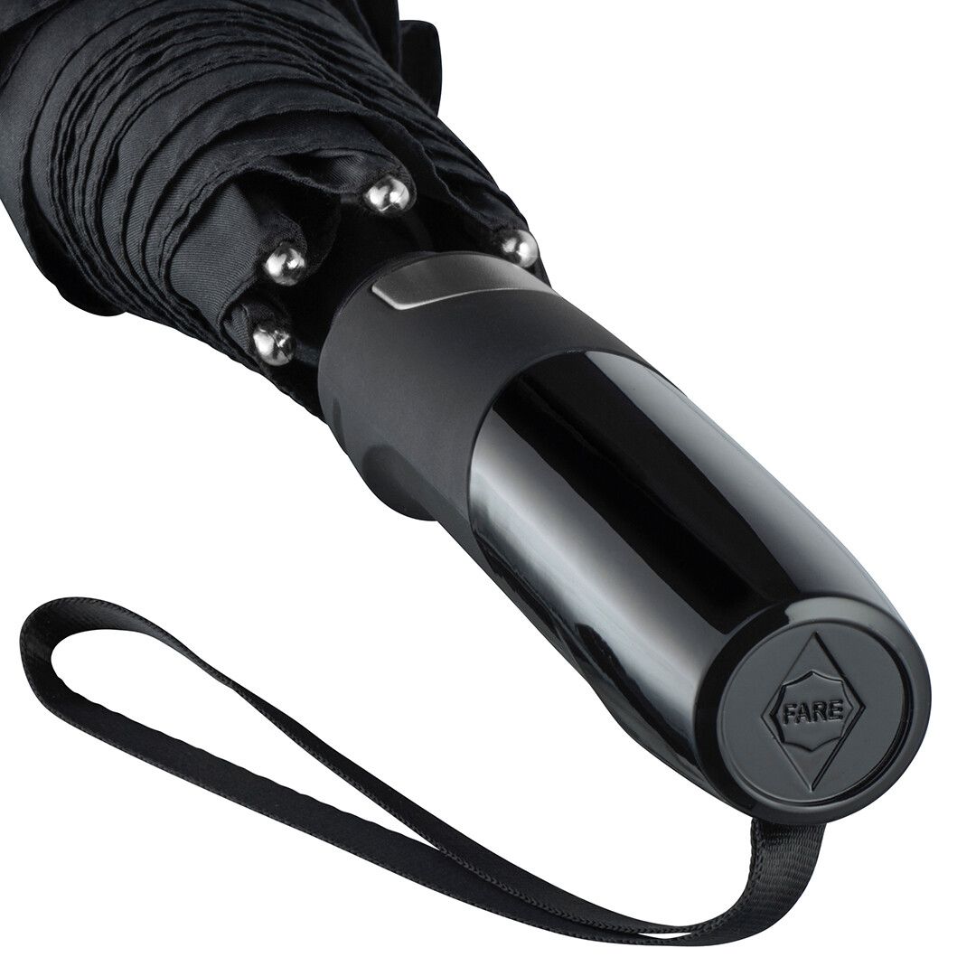 AC-Alu-Gästeschirm FARE® Precious Ø133 cm - schwarz - titan-79
