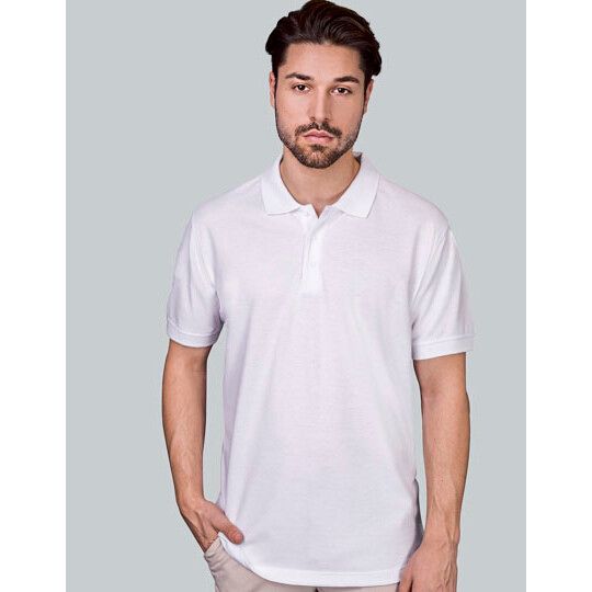Men´s Heavy Performance Polo - black-965