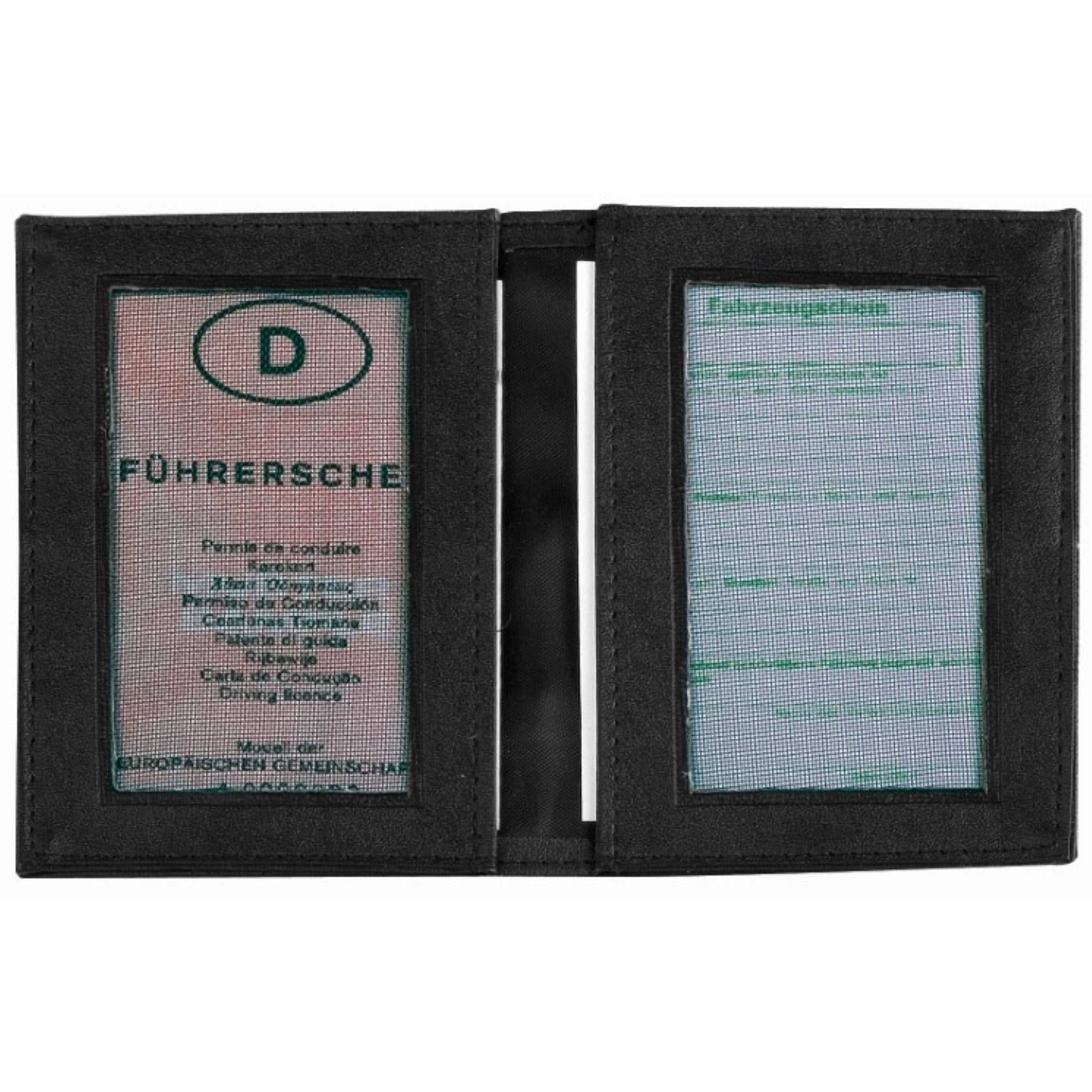 CreativDesign® Ausweistasche "Paper 2" - schwarz-909