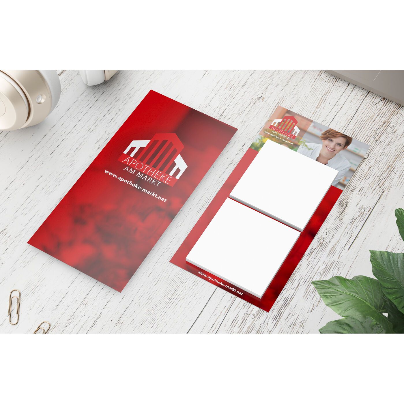 Haftnotiz-Karte Note-Card, White-729