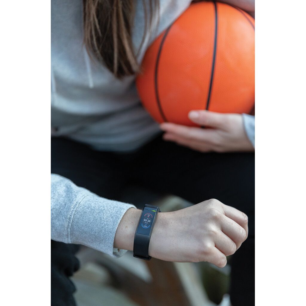Sense Fit Tracker aus RCS recyceltem TPU mit Pulsmesser - schwarz-287