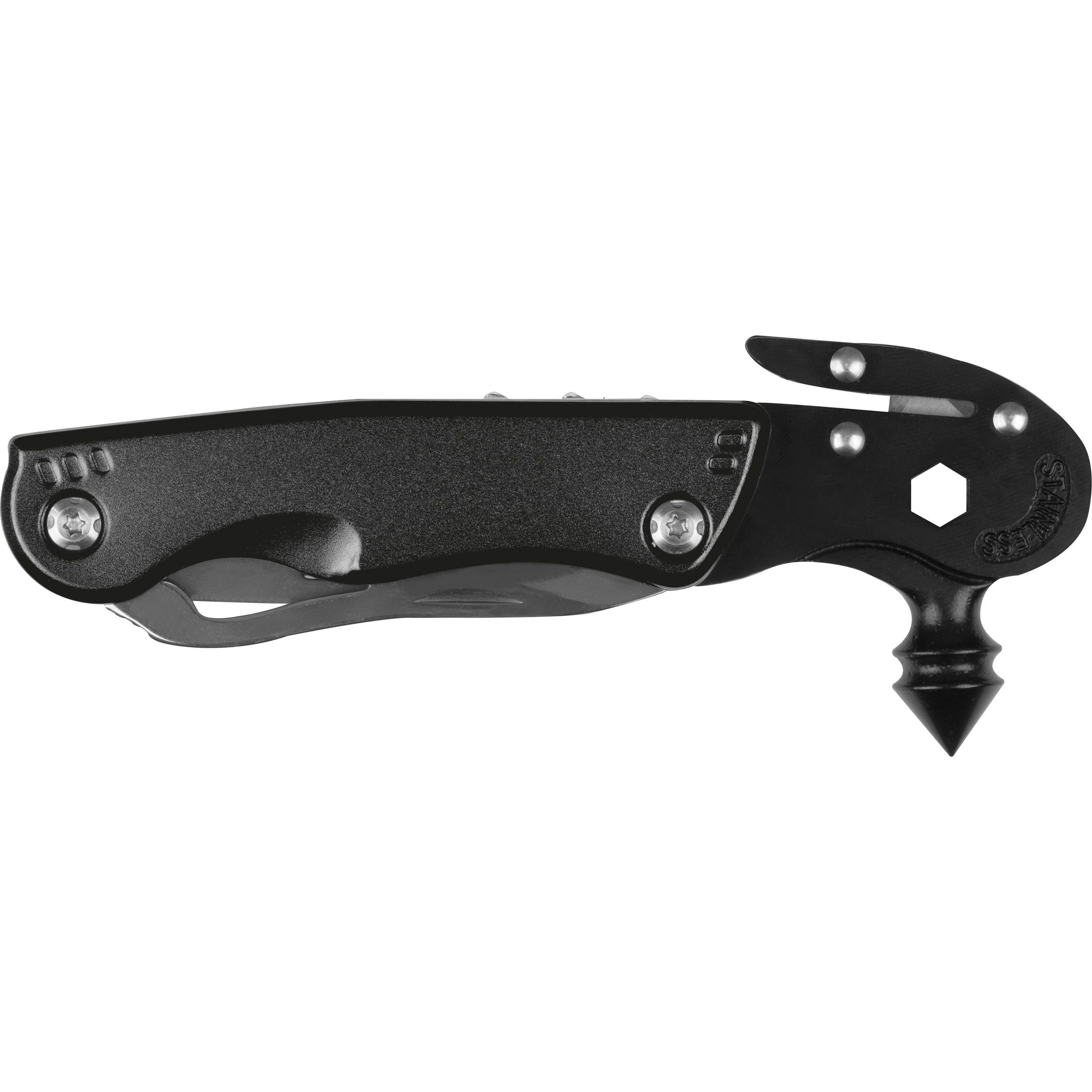 Multitool aus Metall - schwarz-996