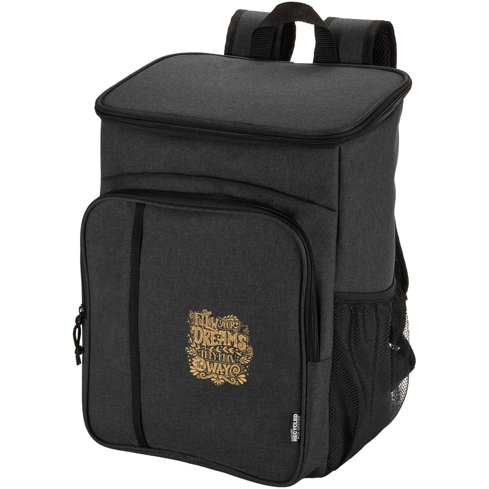 Tundra GRS recycelter Picknickkühlrucksack mit Besteckset 20L - heather charcoal-999