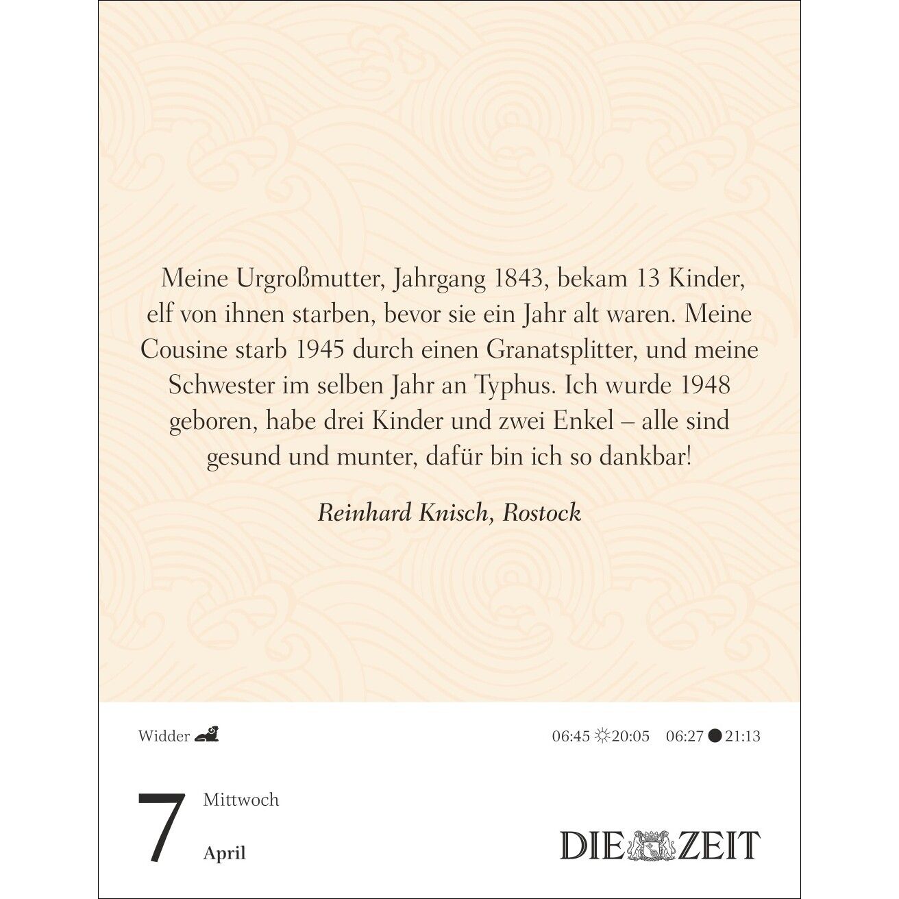 Was mein Leben reicher macht Tagesabreißkalender-521