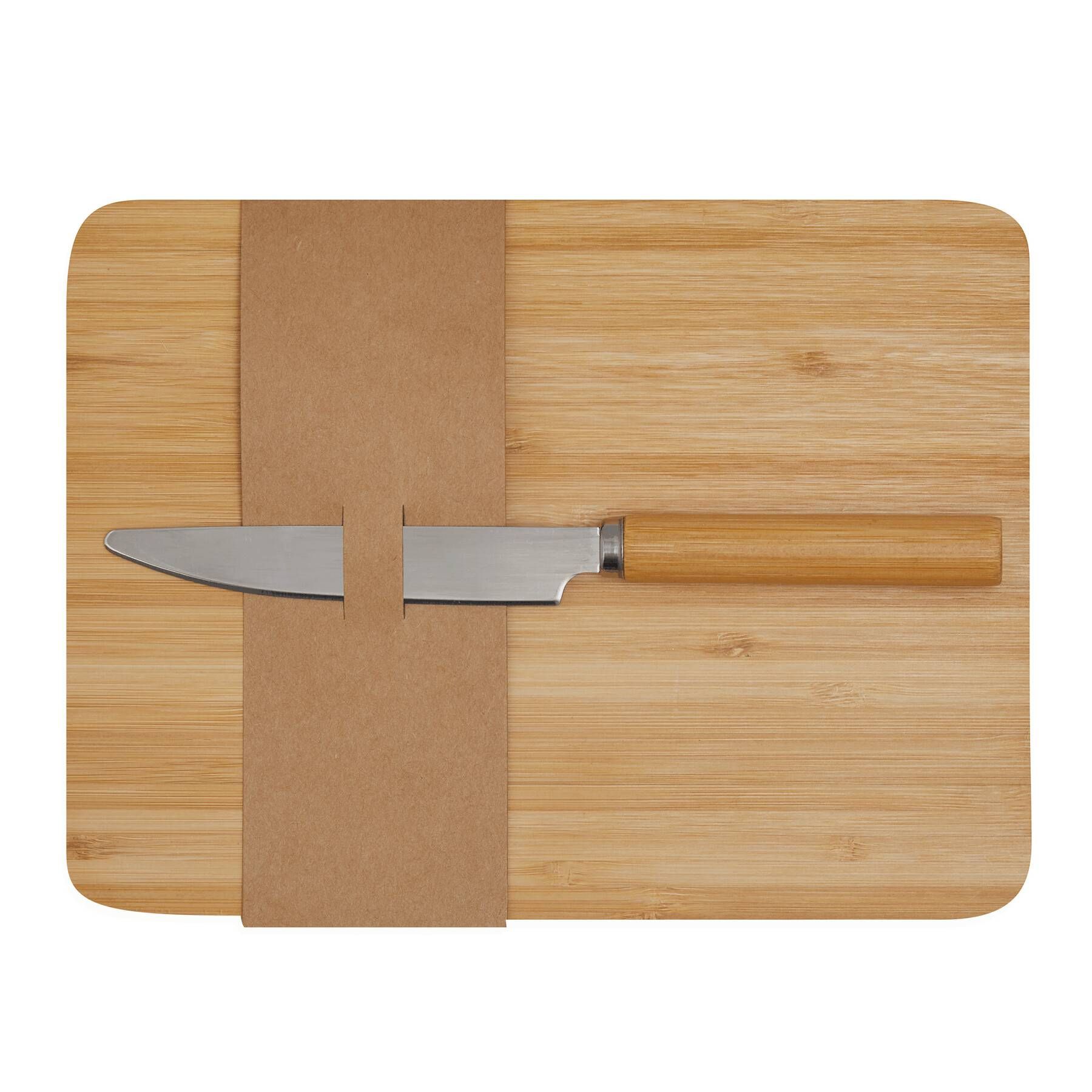 Schneidebrett MINI BAMBOO - braun-522