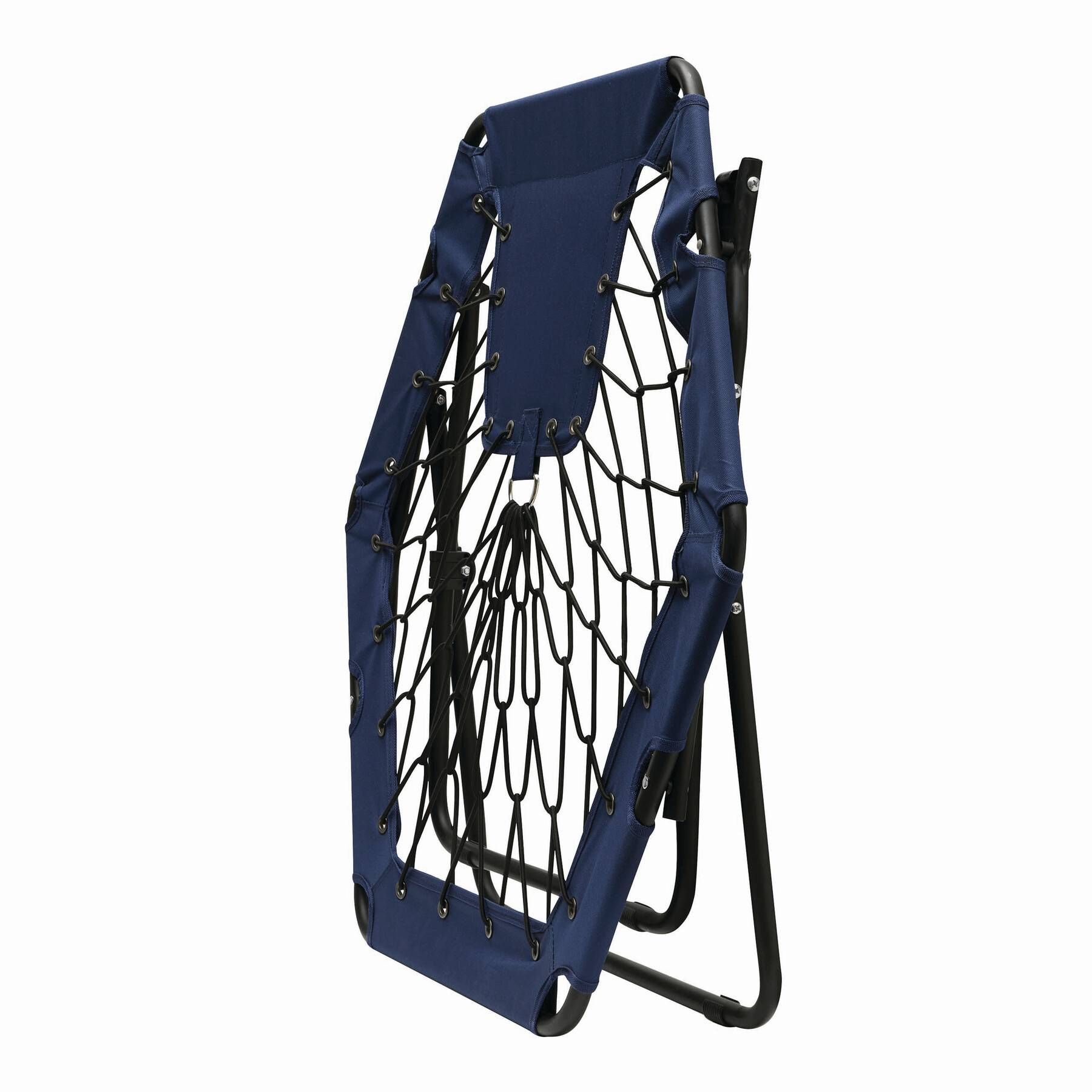 Bungee Stuhl CHILL OUT - blau - schwarz-858