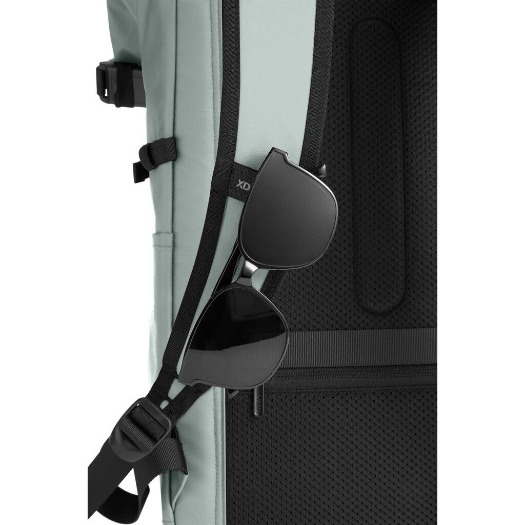 Urban wasserabweisender Anti-Diebstahl Rucksack - iceberg green-501