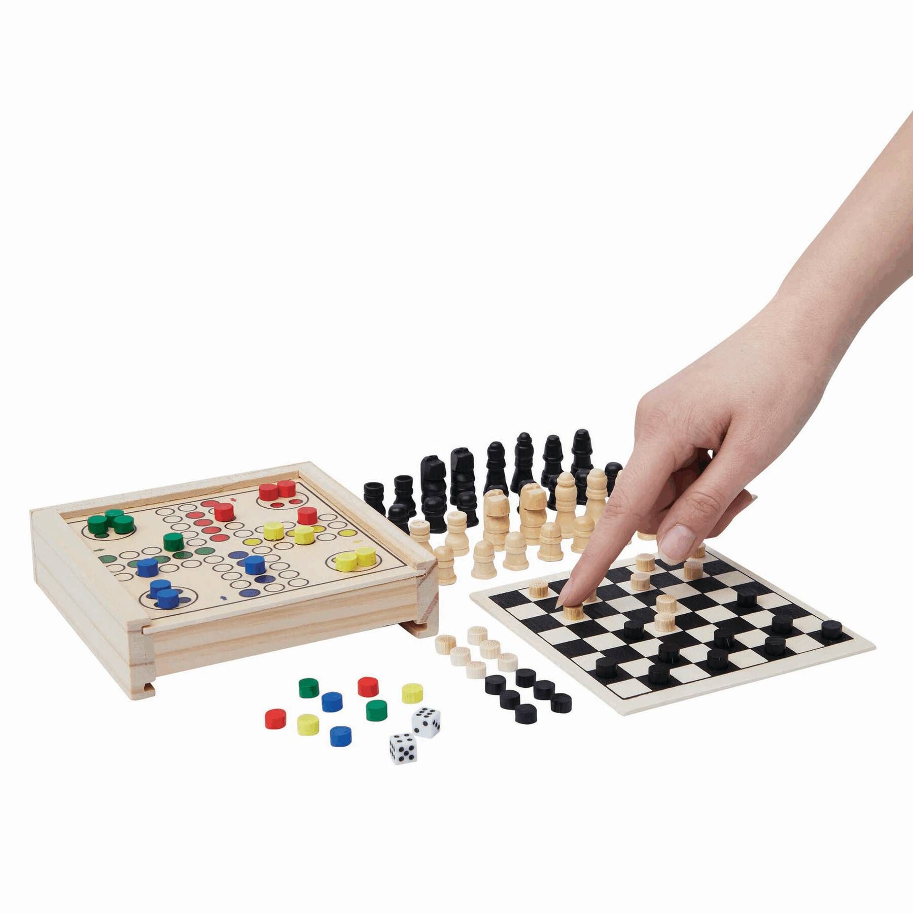 Spielesammlung 3 FOR FUN - braun-60