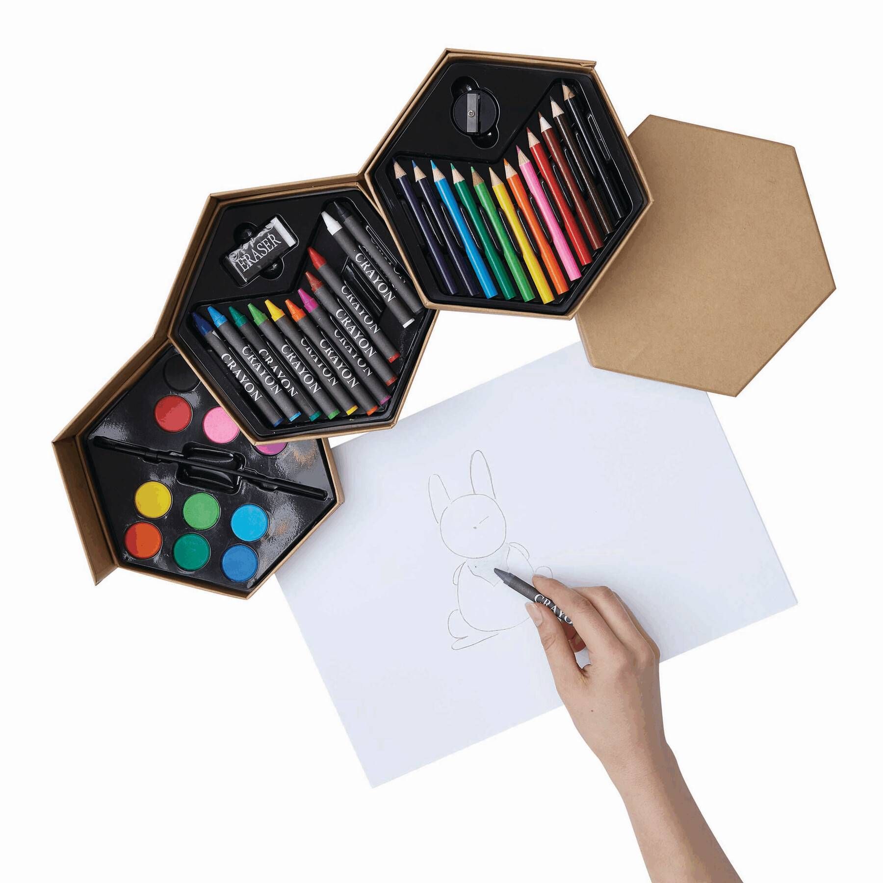 Malset COLOURFUL LEVEL - braun-600