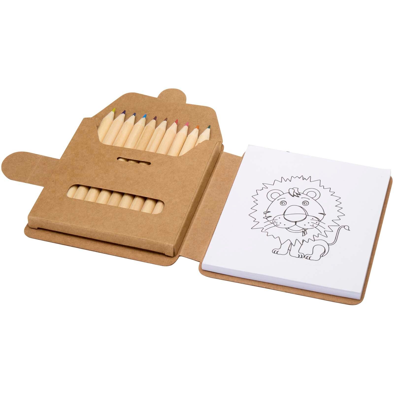 Chroma Zeichnungsblock und Bleistiftset - natur-296