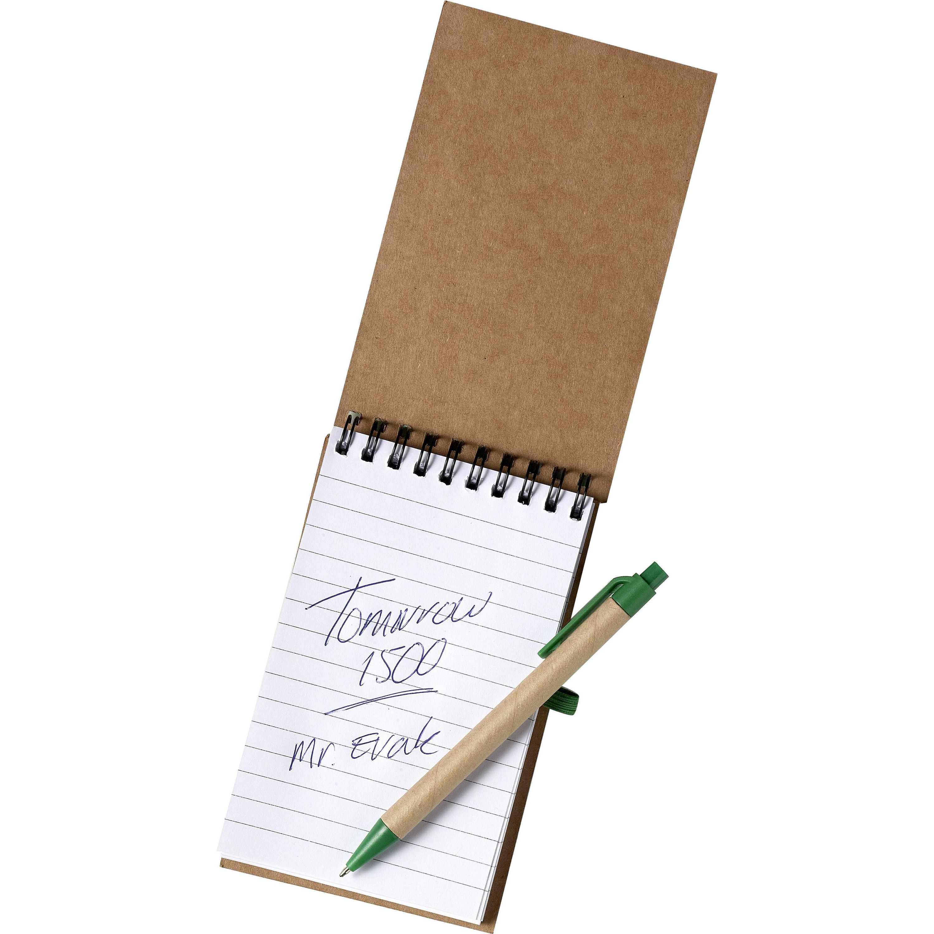 Notizbuch aus recyceltem Karton Emory - orange-39