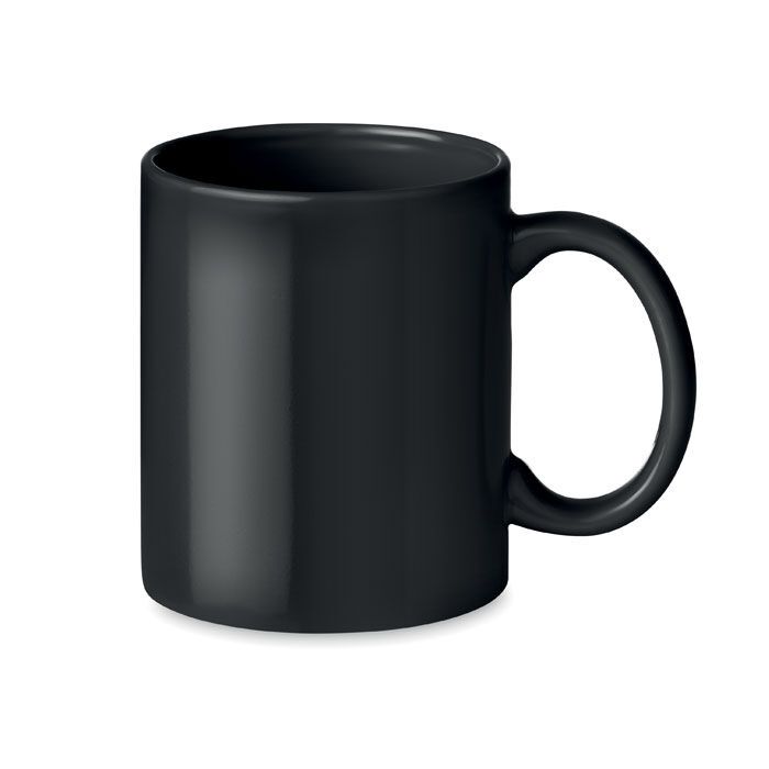 Keramik Kaffeebecher 300ml DUBLIN TONE - schwarz-46
