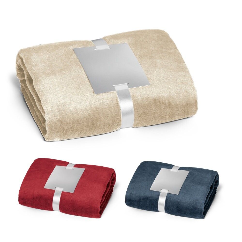 DYLEAF Fleecedecke (240 g/m²) mit Personalisierungskarte - beige-613