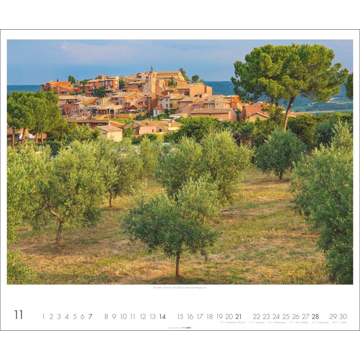Provence - Landschaft & Natur Kalender-832