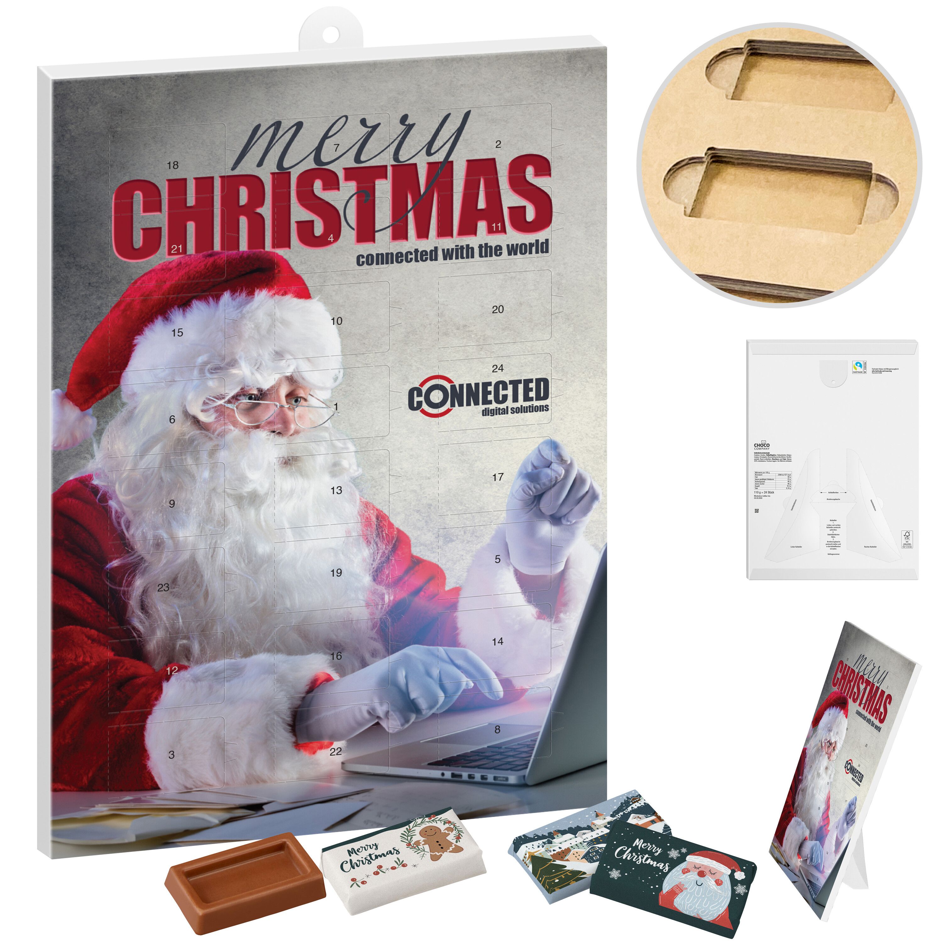 Schoko-Naps Adventskalender, PAPIER-157