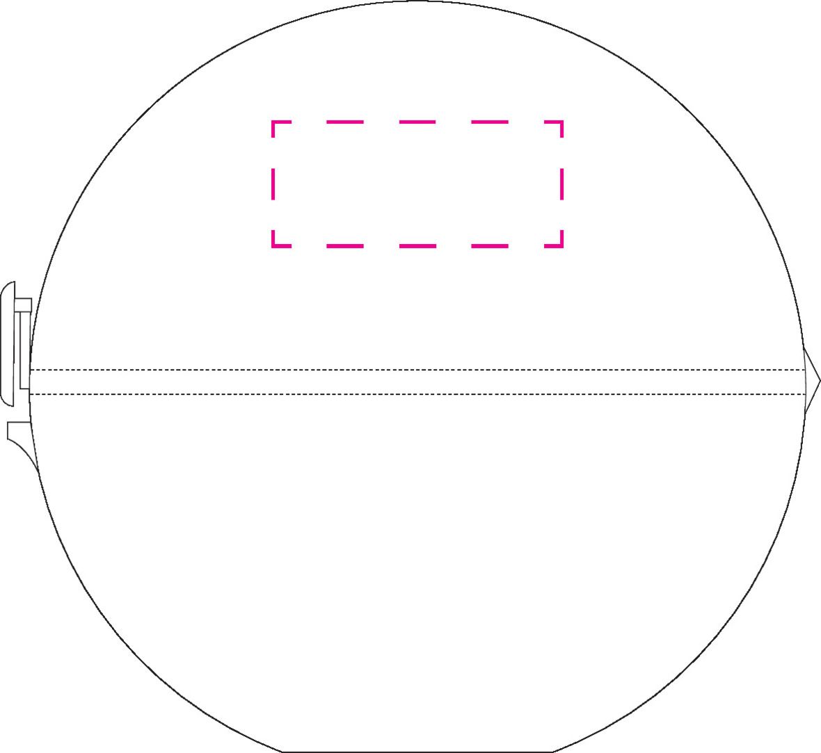 Veredelungsposition seitlich am Deckel