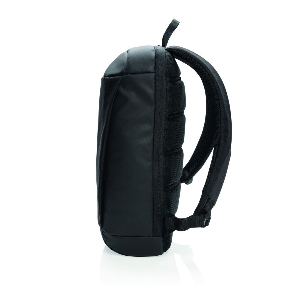 Madrid Anti-Diebstahl RFID USB Laptop-Rucksack - schwarz-659
