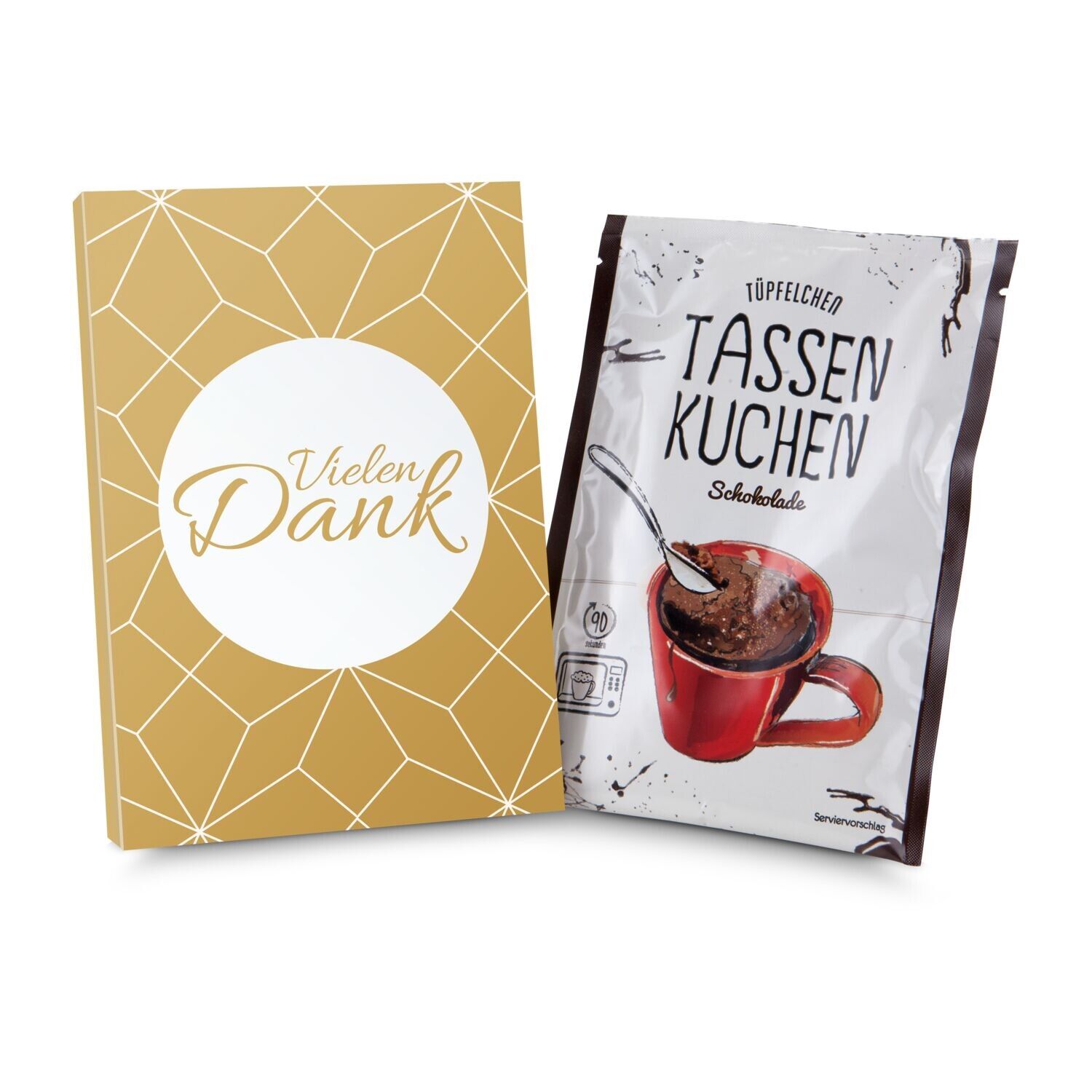 Tassenkuchen Schokolade 70 g, Vielen Dank-453