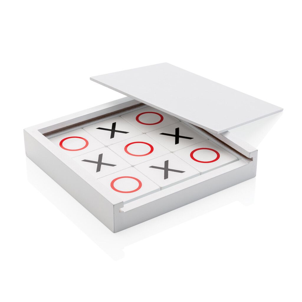 Deluxe Tic Tac Toe Spiel - weiß-667