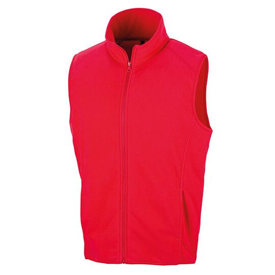 Micro Fleece Gilet - red-739