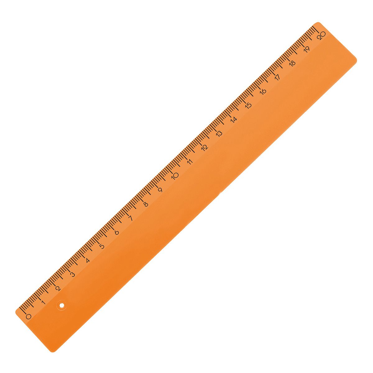 Lineal 20 cm - orange-64