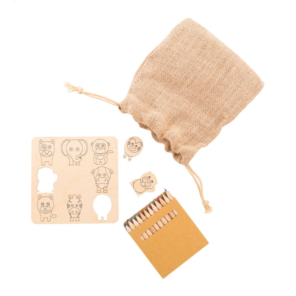 Matchmor Mal- und Formspiel - natur-480