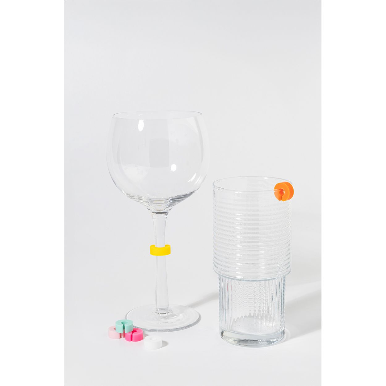 Cupperty Glasmarkiererset - weiß-17