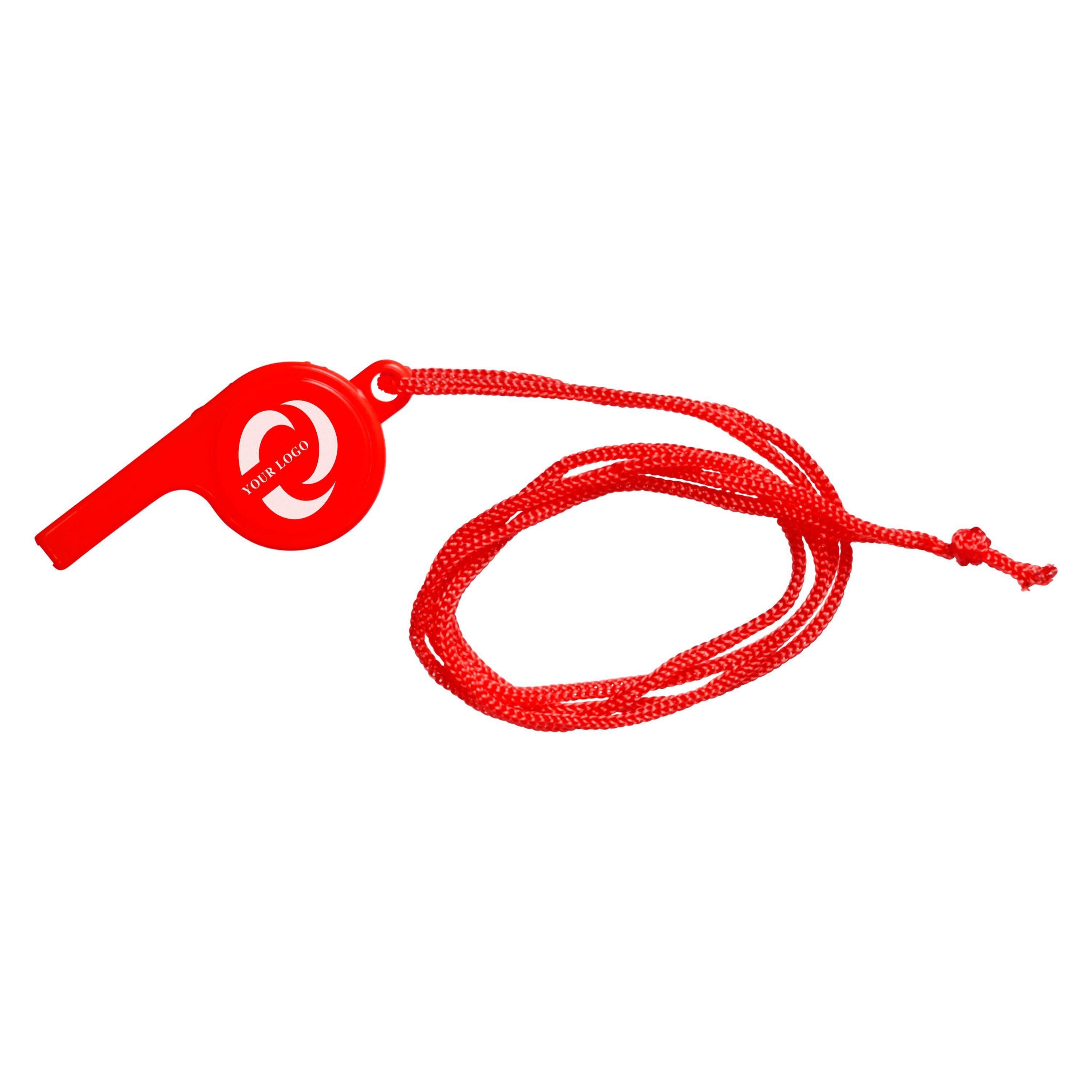 Trillerpfeife aus Kunststoff Josh - rot-812