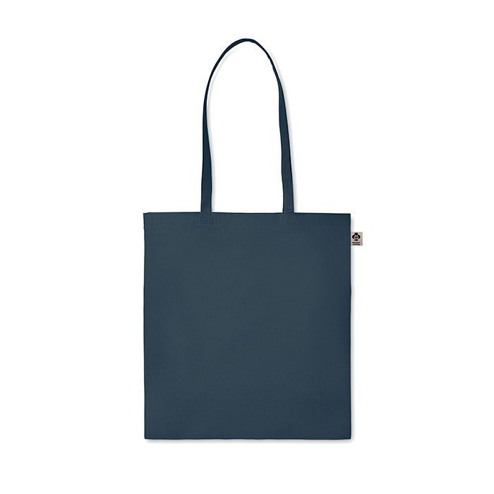 Organic-Cotton Einkaufstasche ZIMDE COLOUR - marineblau-247