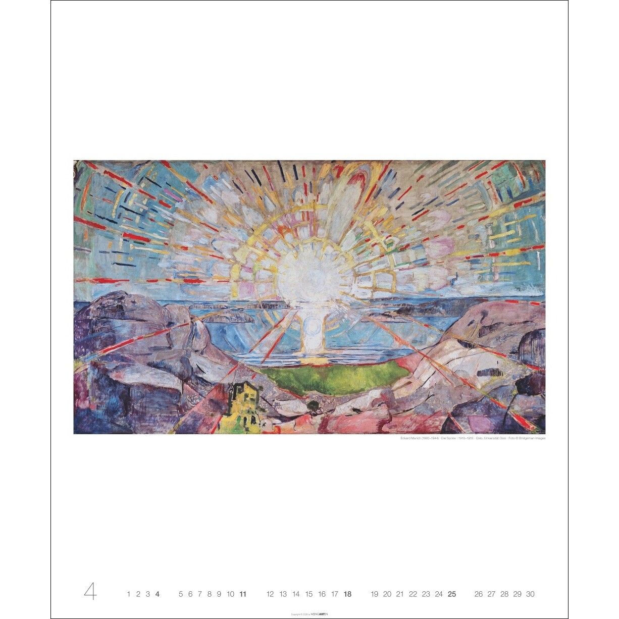 Edvard Munch Edition - Kunst & Kultur Kalender-760