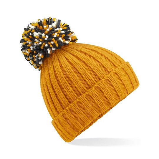 Hygge Beanie - mustard-376