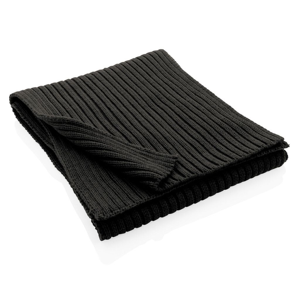Impact AWARE™ Polylana® Strickschal 180x25cm - schwarz-940