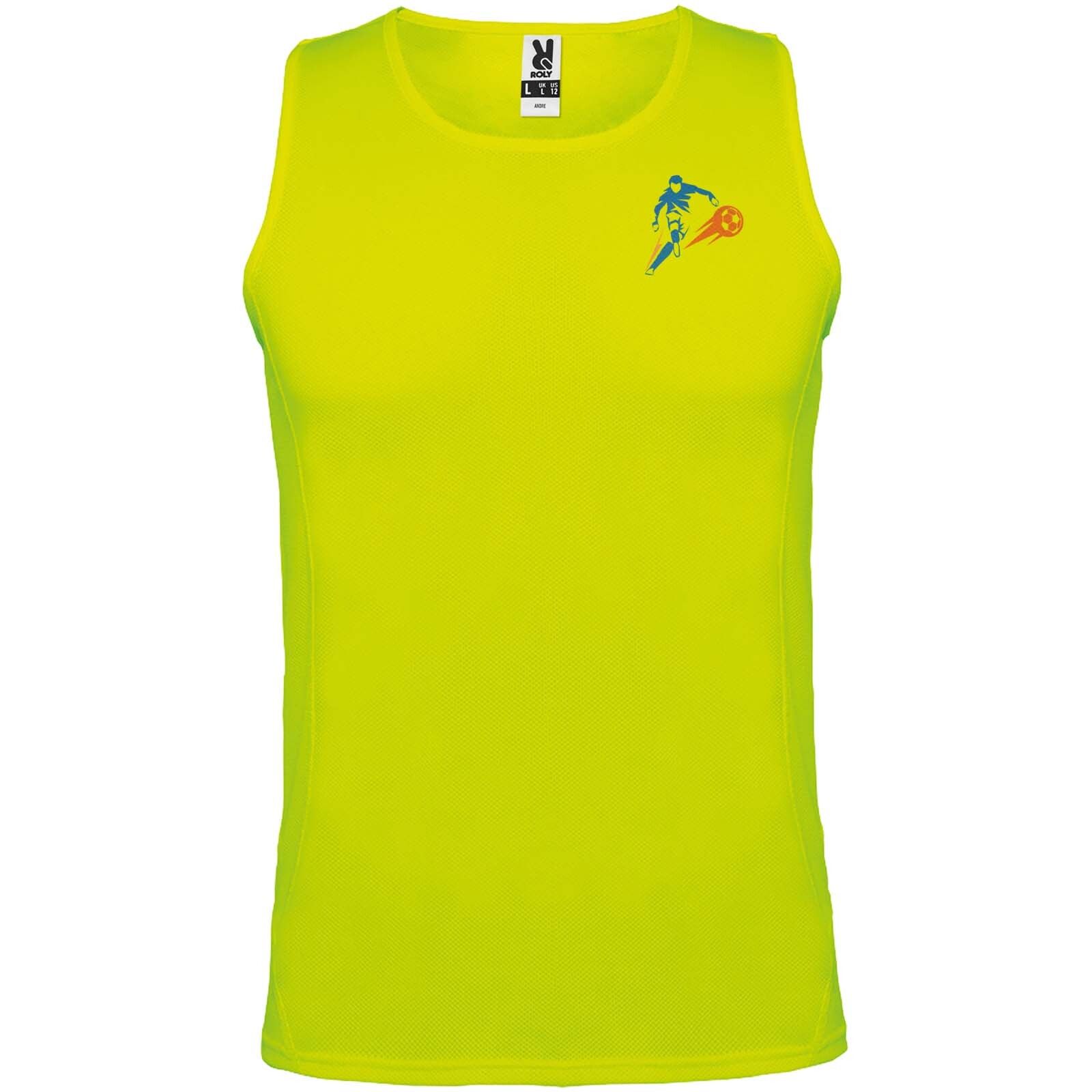 Andre Sport Top für Herren - fluorgelb - XL-469