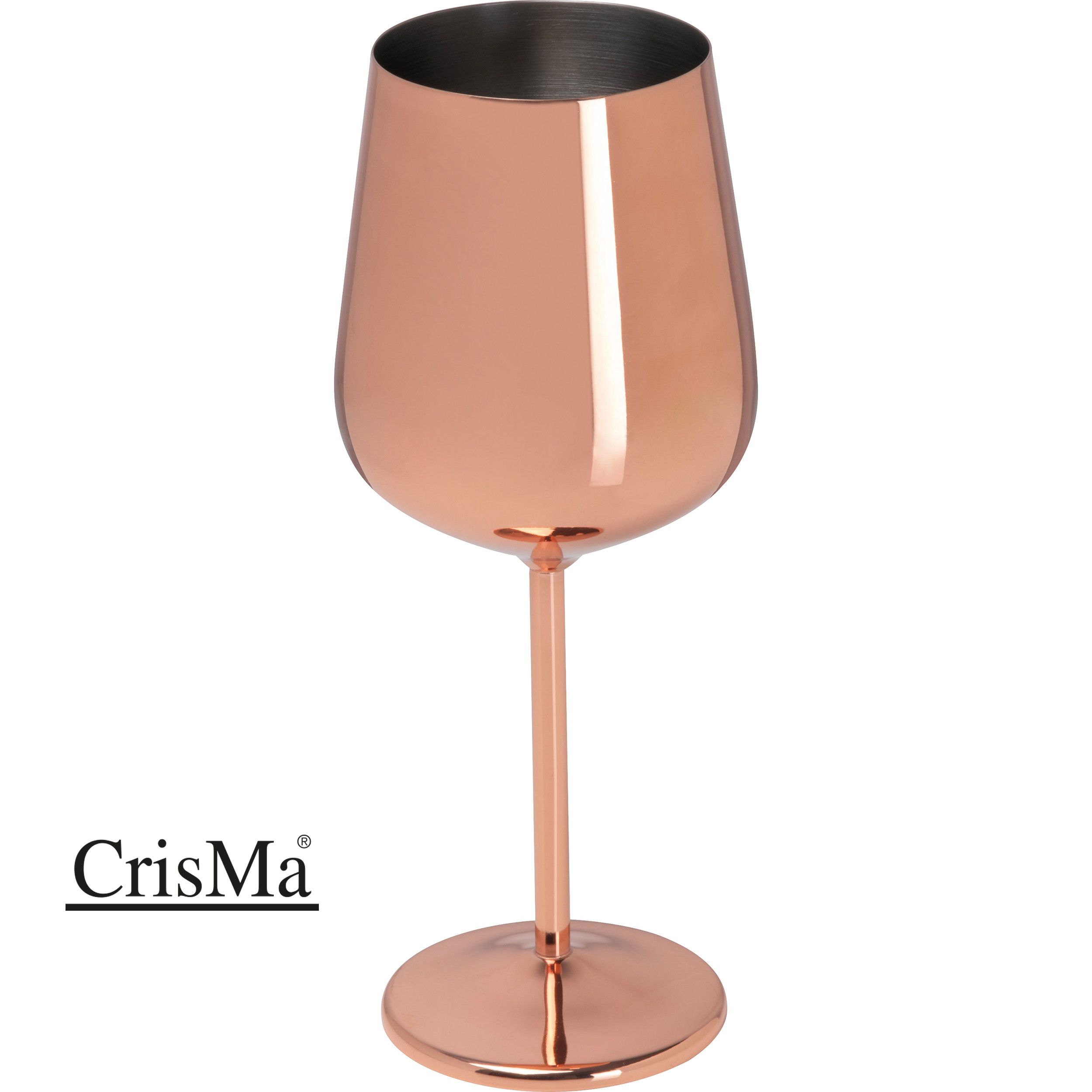 CrisMa Trinkkelch mit Kupfer, 500ml  - kupfer-719
