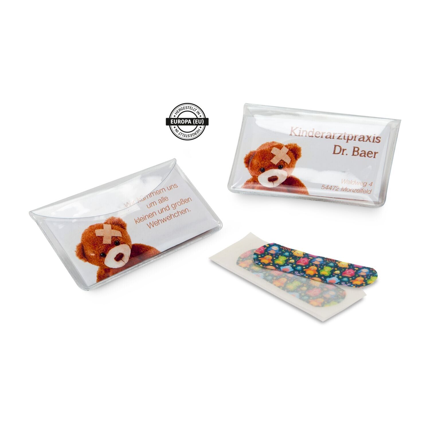 Pflastermäppchen PVC - Monster-Design-280