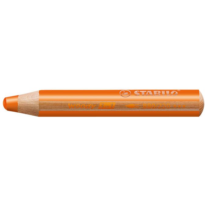 STABILO woody 3 in 1 Farbstift - gelborange-899
