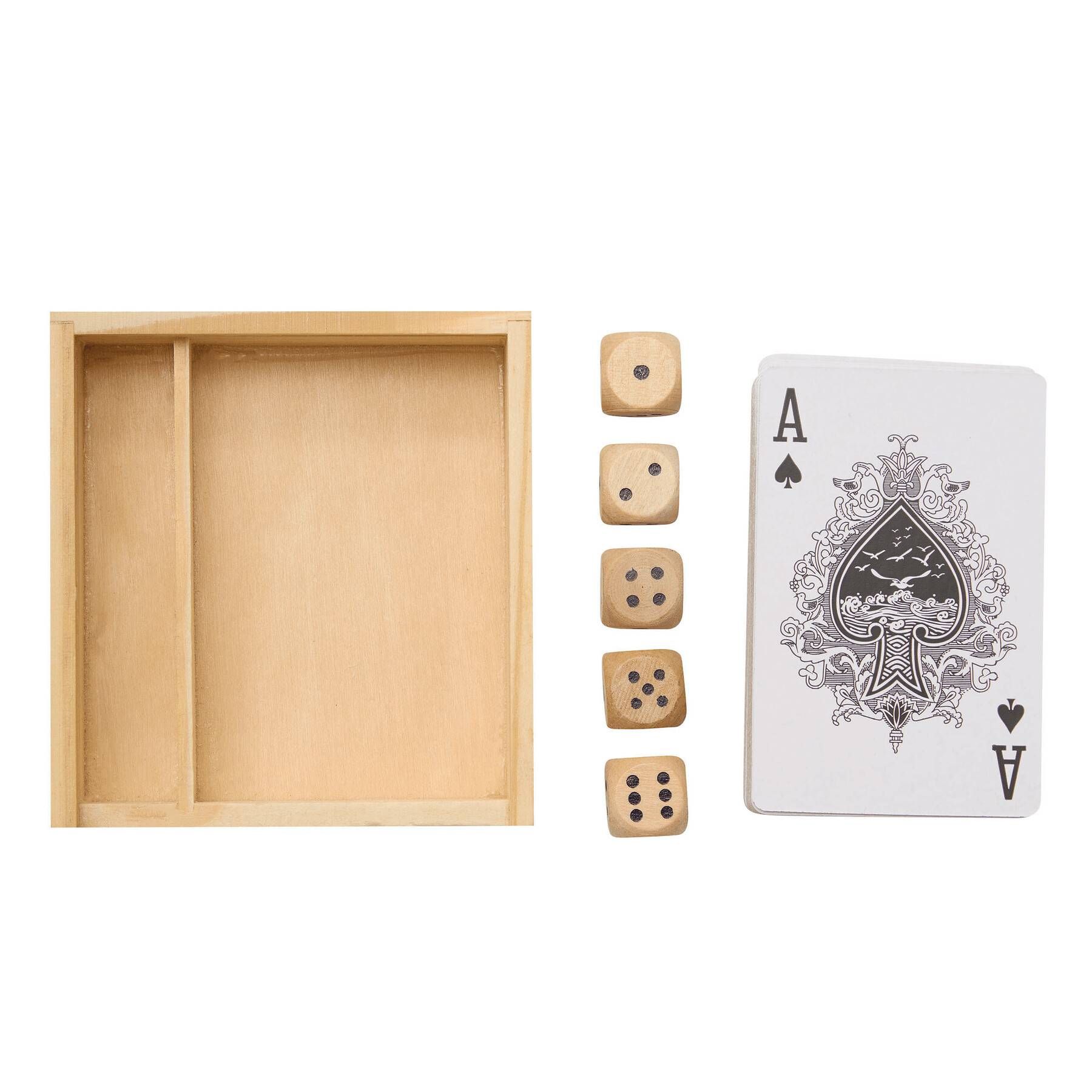 Spiele-Set EVERGAME - braun-953