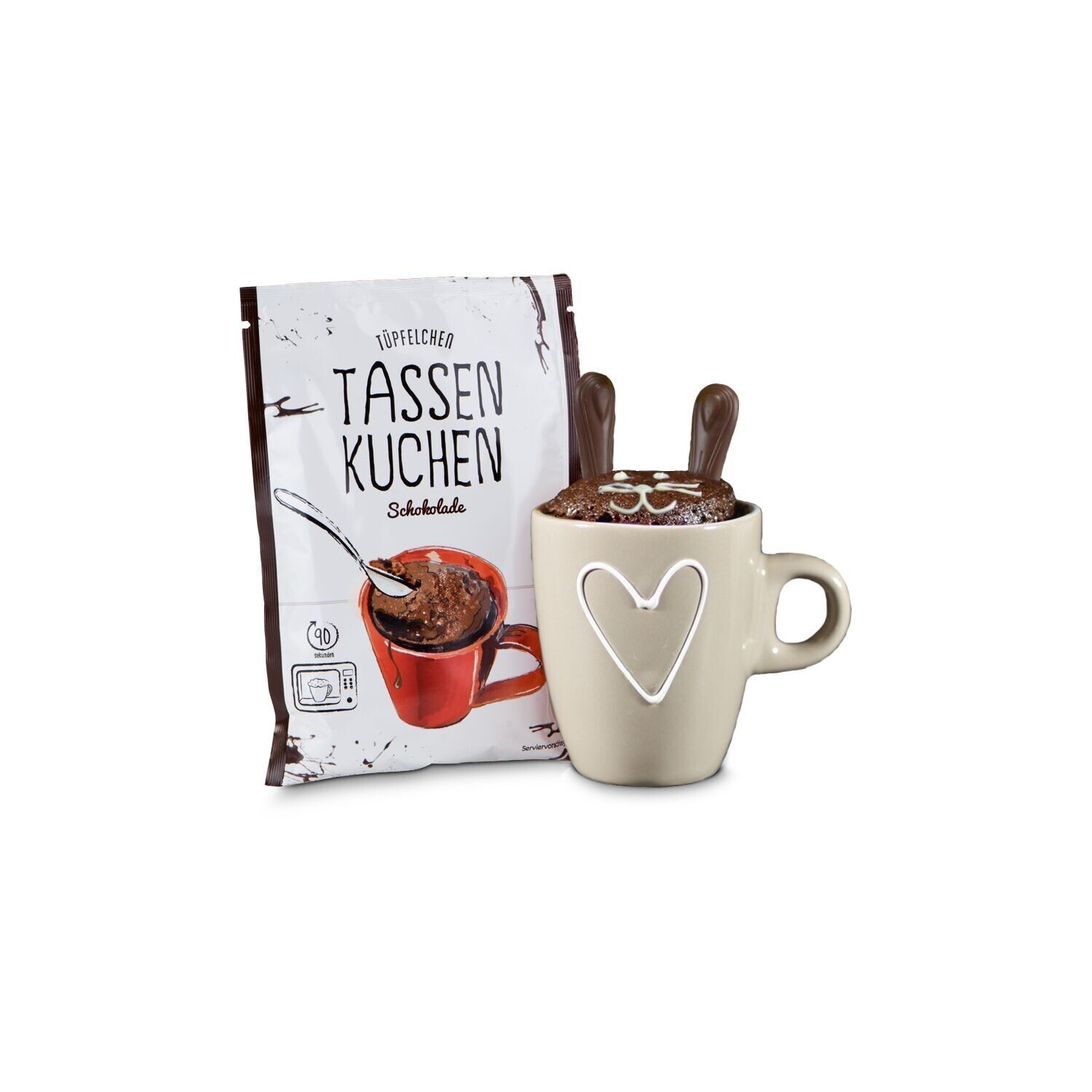 Oster Tassenkuchen Schokolade (Backmischung 70 g), auch in individueller Stecktasche-395