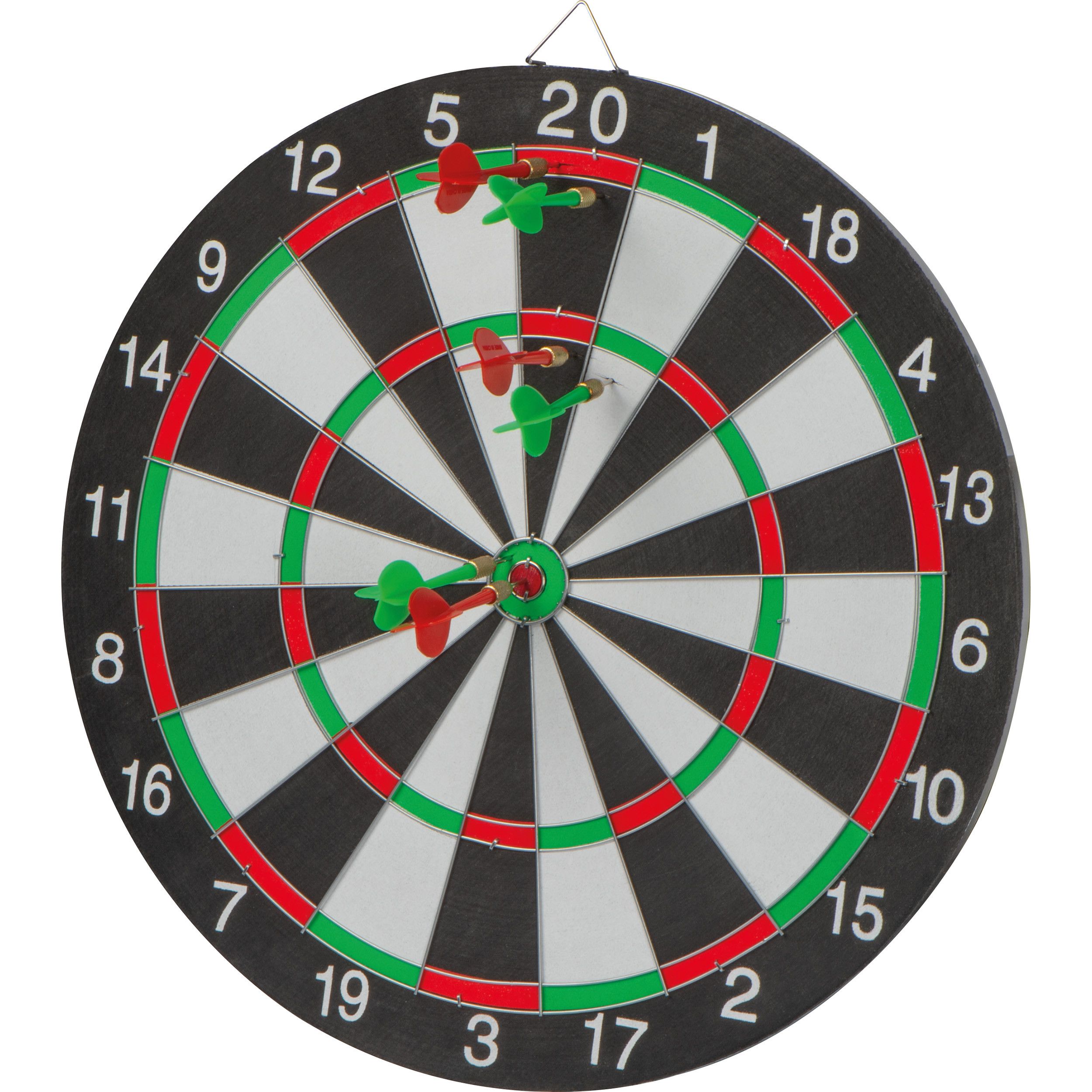 Dartscheibe mit Pfeilen  - bunt-258