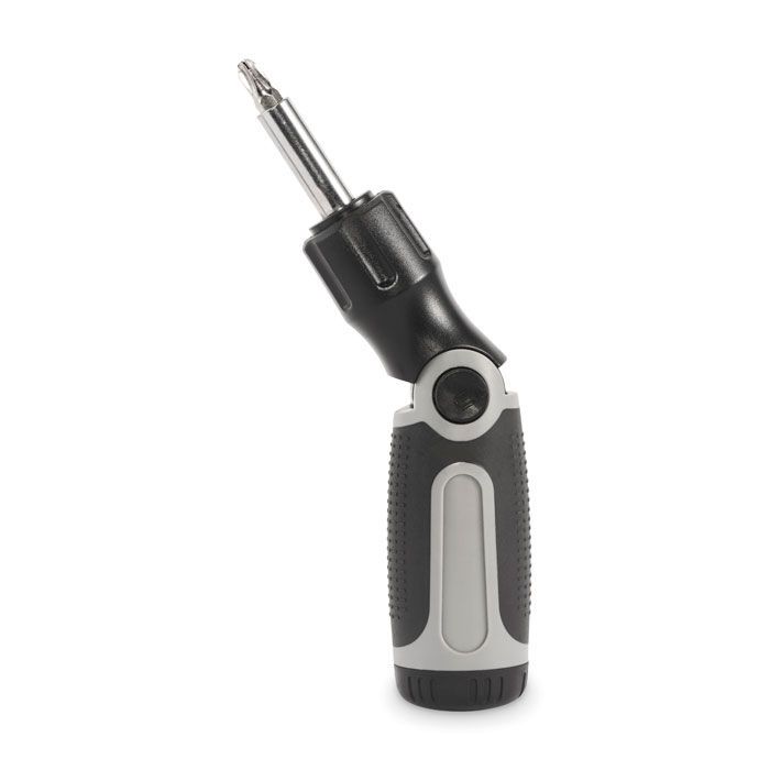 Multi-Bit-Schraubendreher BEND ME - grau-212