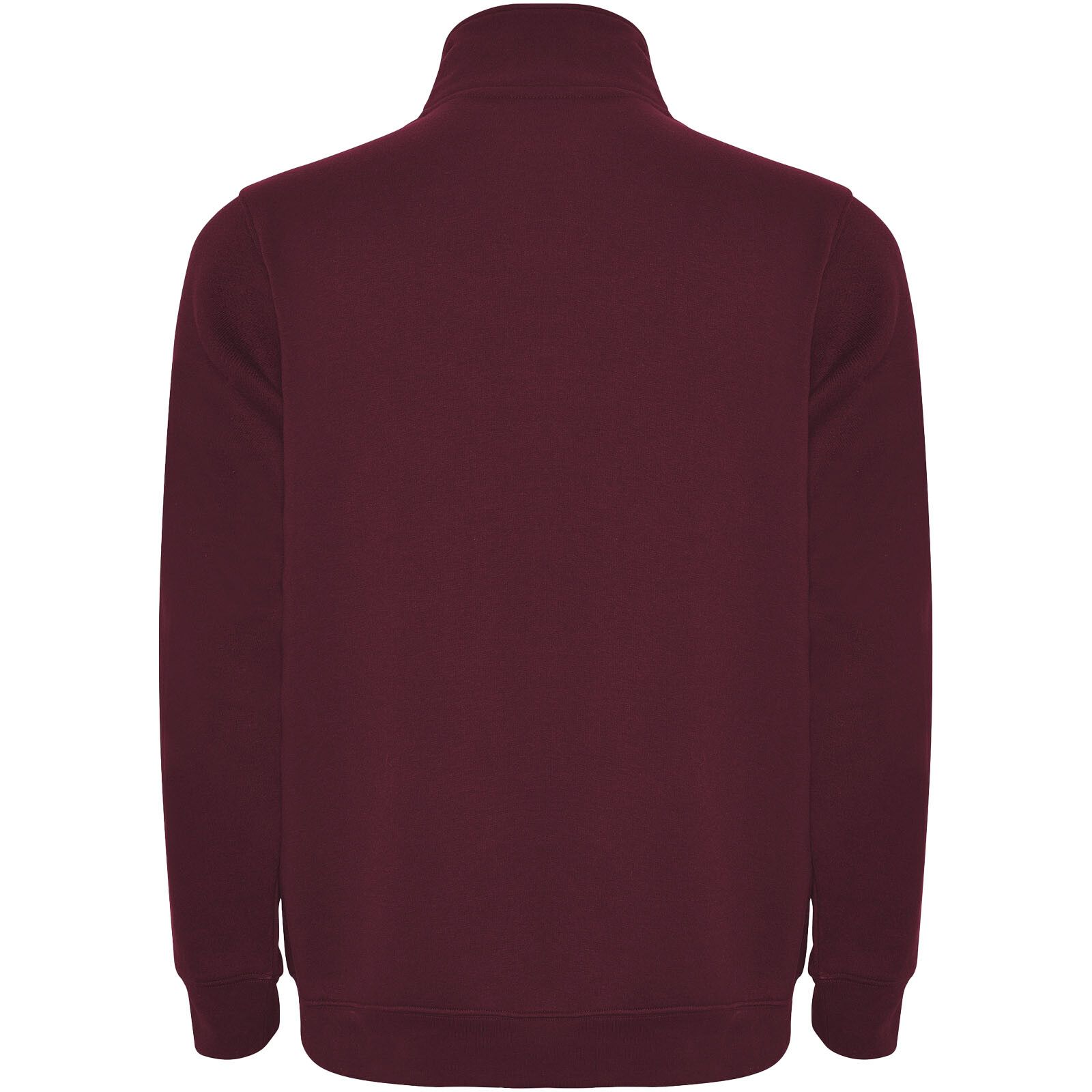 Aneto Pullover mit Viertelreißverschluss - granatrot - M-345